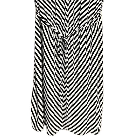 😊 3/$30 summer dress B&W w/ tie at waist, from Target (Merona) Sz M - Picture 2 of 10